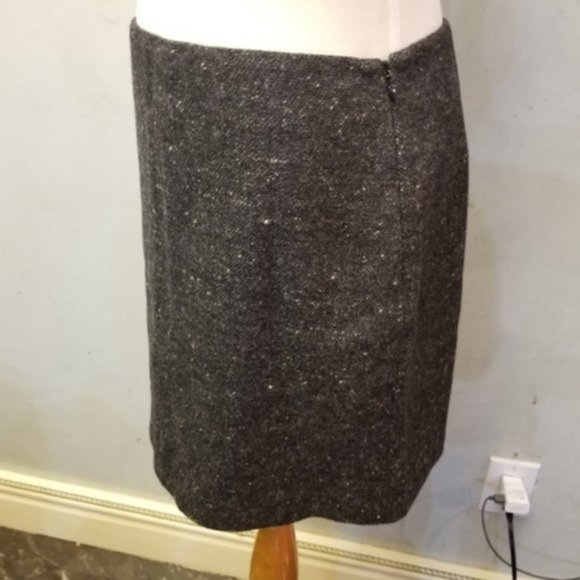 J.Crew wool mini skirt size 0 (37) - Picture 2 of 6